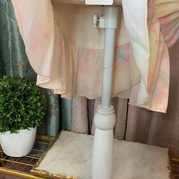 Chelsea & Violet Tie Dye Ruffle Wrap Skirt - Picture 9 of 16